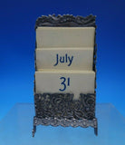 Shiebler Sterling Silver Calendar with Month and Day Cards Cast #3612 (#6745)