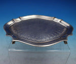 Charles Aldridge English Georgian Sterling Silver Card Tray circa 1787 (#6751)