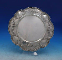 Gorham Sterling Silver Serving Plate Floral Design 3/8" x 10 3/4" #A6620 (#6760)