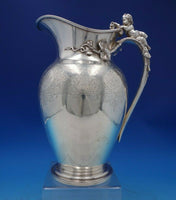 Cupid by Gorham Sterling Silver Water Pitcher with Cupid Lilies BC #490 (#6761)