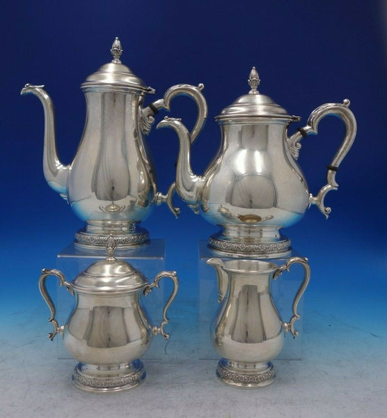 Prelude by International Sterling Silver Tea Set 4pc #12401-#12404 (#6768)