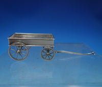 Gorham Sterling Silver Salt Dip Master / Sugar Cube Holder Wagon Shape (#6774)
