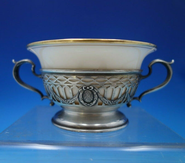 Du Barry by Durgin Sterling Silver Bouillon Cup with Lenox Liner (#6777)