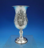 Judaica by Unknown Sterling Silver Water Goblet w/ Gold Washed Interior (#6783)