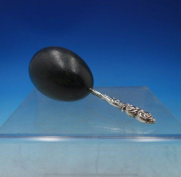 Sterling Silver Sock Darner Hollow Handle with Ebony 5" (#6816)