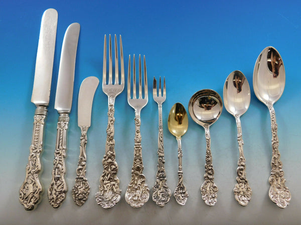 Versailles by Gorham Sterling Silver Flatware Service Set 374 pcs Dinner Kirby