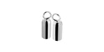 Vertigo by Christofle Paris France Silver Plate Salt and Pepper Shaker Set New