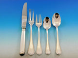 Malmaison by Christofle France Silverplate Flatware Service for 12 Set 69 Pieces