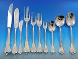 Colonial by Camusso Sterling Silver Flatware Set Service 114 Pieces Dinner Peru