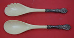 Francis I By Reed and Barton Sterling Salad Serving Set  rare 11 3/4"