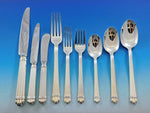 Aria by Christofle France Sterling Silver Flatware Service Set 112 pcs Dinner