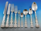 Victoria by Dominick and Haff Sterling Silver Flatware Set Service 125 pc Dinner