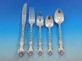 Du Barry by International Sterling Silver Flatware Set for 8 Service 40 pcs