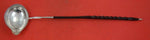 English Victorian Sterling Silver Toddy Ladle w/ engraved eagle/griffin  13 1/4"