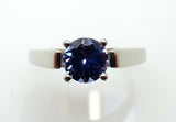 14k Round .79ct Genuine Natural Tanzanite Ring (#J3808)