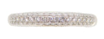 14k Gold .33ct Pave Genuine Natural Diamond Ring Band (#J3989)