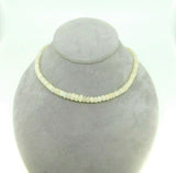 50ct Strand of Genuine Natural Opal Beads Necklace with 14k Gold Clasp (#J4382)