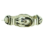 Sterling Georg Jensen USA #105 Bracelet with Applied Leaves (#J4753)