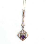 10K Yellow Gold Victorian Lavaliere Pendant (#J4969)