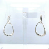 Georg Jensen Sterling Offspring Hoop Earrings (#J5402)