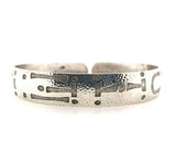 Sterling Cuff Bracelet WoHeLo by JJ White Co (#J5478)
