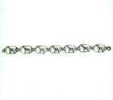 Vintage Sterling Saddled Horse Bracelet (#J5482)