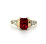 14k Yellow Gold 1.03 Carat Jedi Red Spinel Ring (#J5565)