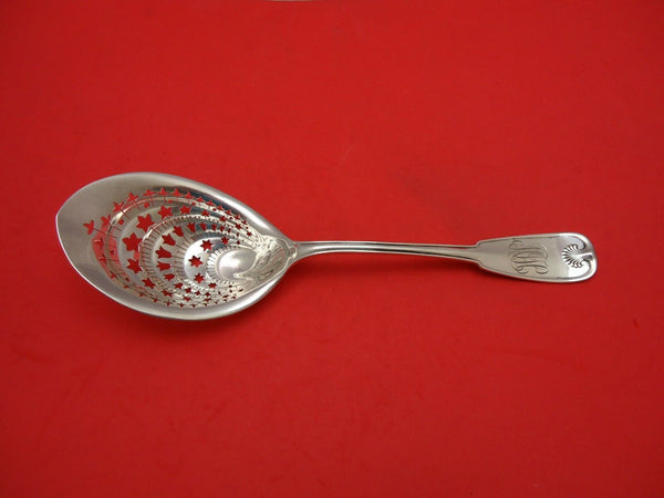 Palm by Tiffany & Co. Sterling Silver Ice Spoon Pierced Fancy Tulips Stars
