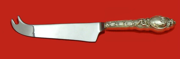 Douvaine by Unger Sterling Silver Nouveau Cheese Knife with Pick Custom HHWS