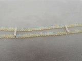 14K White Gold 33cts Genuine Natural Opal Bracelet with .25ct Diamonds (#J677)
