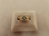 Beautiful 1.35ct Oval Blue Genuine Natural Sapphire Ring (#J403)