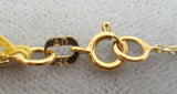 Victorian Gold Lavaliere Necklace with Blue Sapphire and Pearls (#J1092)