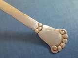 Christian F. Heise Danish 826 Silver  Berry Spoon Hand Wrought