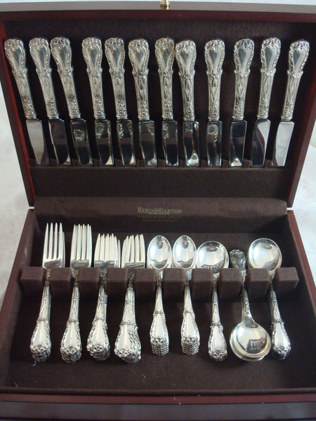 Quadrille by Kirk Sterling Silver Flatware Set for 12 Service 60 Pieces