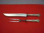 Wild Rose by International Sterling Silver Roast Carving Set 2pc