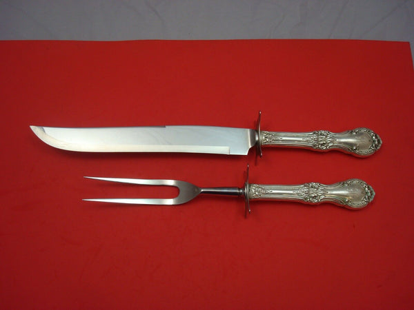 Wild Rose by International Sterling Silver Roast Carving Set 2pc