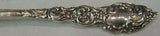 Passaic by Unger Sterling Silver Asparagus Fork Fancy Pierced 8 5/8"