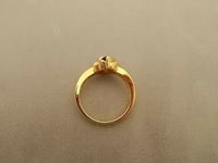 14K Gold Marquise .89ct Genuine Natural Sapphire Ring (#J537)