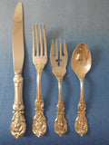 Francis I Reed & Barton Sterling Silver Script Mark Regular Place Setting(s) 4pc
