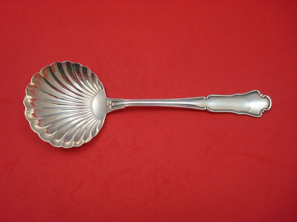 Savoy by Buccellati Italy Sterling Silver Berry Spoon Shell Bowl 8"