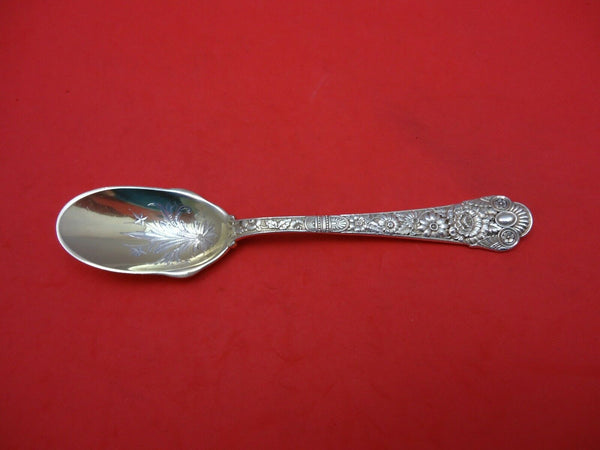 Cluny by Gorham Sterling Silver Ice Cream Spoon Brite Cut Goldwashed 6"