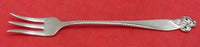 Orchid Elegance by Wallace Sterling Silver Cocktail Fork 5 1/2"