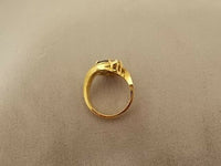 14K Gold Large 1.92ct Oval Genuine Natural Sapphire Ring with Diamonds (#J547)