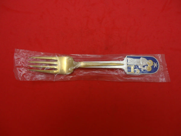 Christmas Theme by Michelsen Sterling Silver Fork 1934 Madonna/Child 6 3/8"