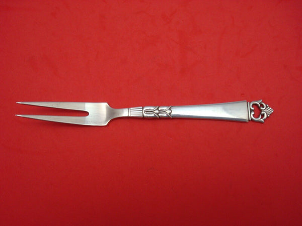Danish Crown by Frigast Sterling Silver Pickle Fork 2-Tine 6 1/4"