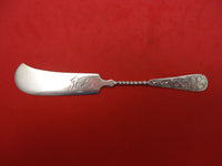 Brite Cut by Various Makers Sterling Silver Butter Spreader Twist 5 5/8" Fhas