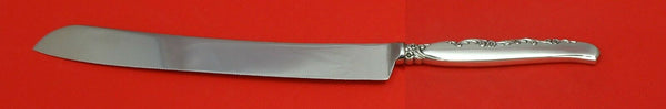 Flower Lane by Oneida Sterling Silver Wedding Cake Knife Custom Made HHWS