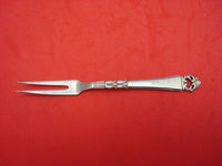 Danish Crown by Frigast Sterling Silver Pickle Fork 2-Tine 4 1/4"