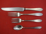 Pointed by Porter Blanchard Sterling Silver Dinner Size Place Setting(s) 4 Piece