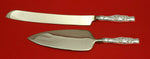 Lily of the Valley by Whiting Sterling Silver Wedding Cake Set Server 2pc Custom